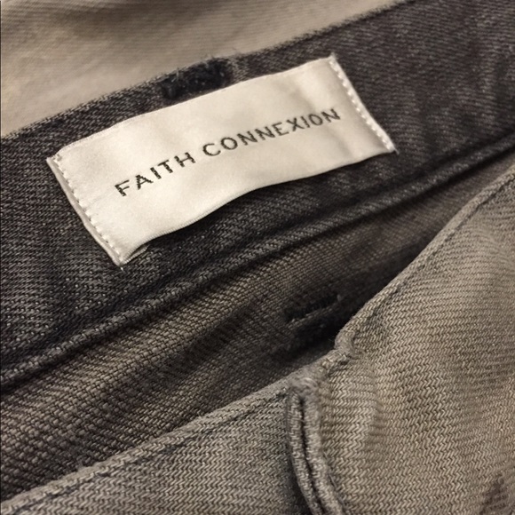 Faith Connexion Bleached Runner Jeans - Picture 4 of 8